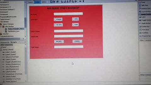 Tugas 2 Mata Kuliah Pemprograman 2 "Aplikasi Tiket Bioskop"
