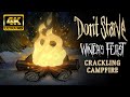 Don&#39;t Starve Winter&#39;s Feast Crackling Campfire [4K] [10 Hours]