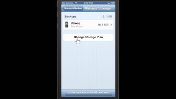 Apple iPhone 5 Delete iCloud Backup