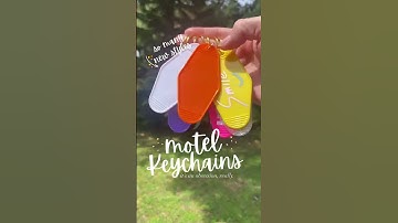 🔥✨NEW motel keychains!🦋🌈✨Etsy:ShopStickeeVinyl  #youtubeshorts #shorts #smallbusiness #handmade