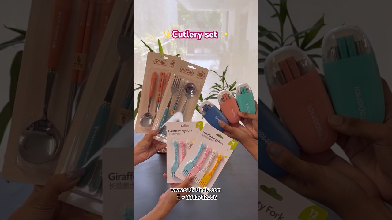 🥰✨cutlery set available now our website ❤️✅