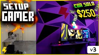 Como Hacer Un Cuarto Gamer Con Poco Dinero? Mi Setup Gamer Economico 2024 Mi Setup Gamer V3