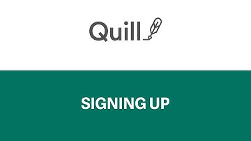 1. Signing Up for Quill.org