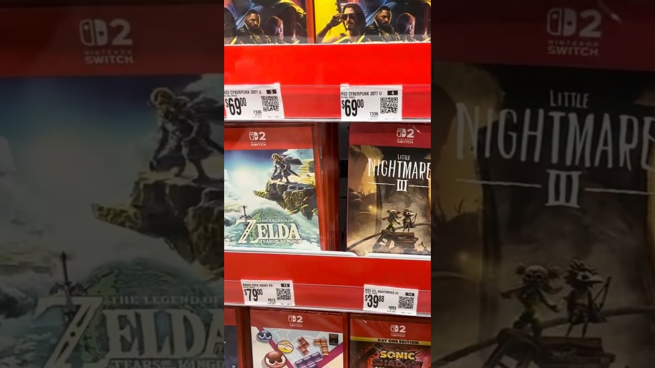 Новые игры для Physical Switch 2 появятся на полках 🚨