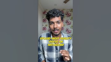 Upload high quality instagram reels