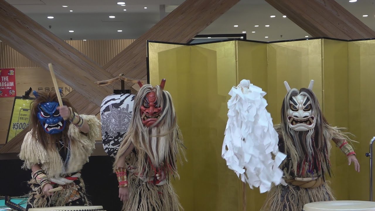 新春のなまはげ太鼓　音打屋　秋田オーパ　2025　Namahage