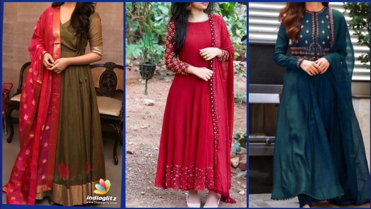 Latest Simple Frock Suit Designs to Try This Year  Libas