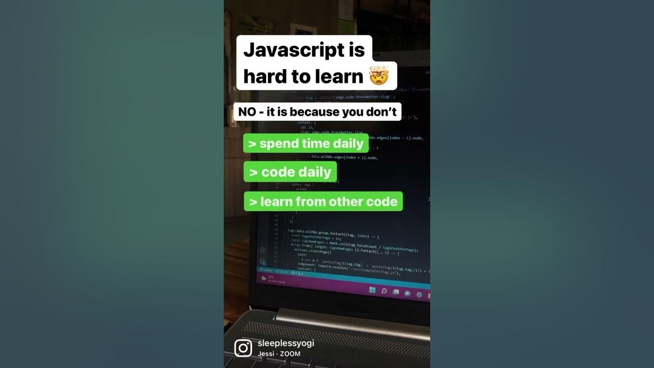 Javascript is hard to learn - YouTube