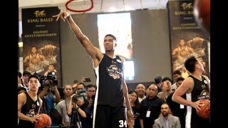 Giannis Antetokounmpo 3-Point Shootout Contest In Manila