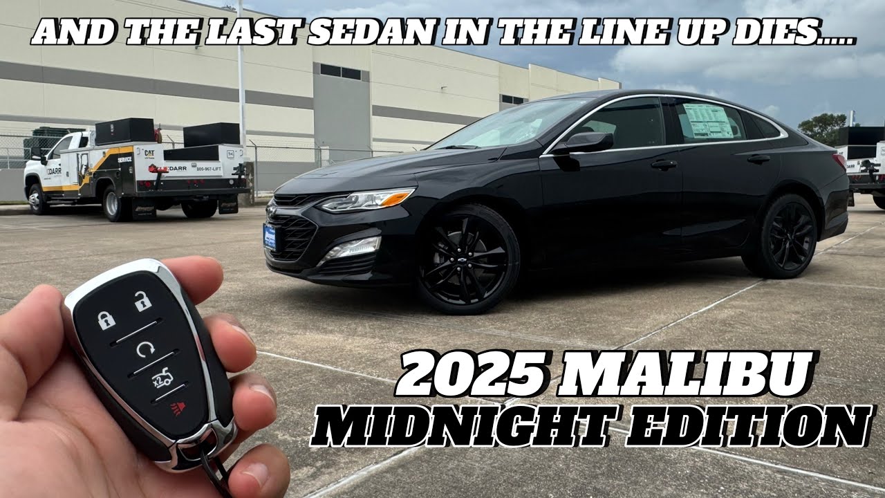 2025 Chevrolet Malibu LT MIDNIGHT EDTION: DEAD AFTER 60 YEARS