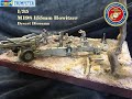 USMC 155mm M198 Artillery Firing Position 1/35: Trumpeter, Tamiya kits rearranged