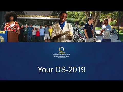 Your DS-2019: UC Davis International Students