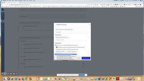 Adding Canvas Module Requirements