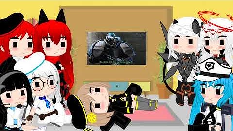 Nikke The Goddess Of Victory react to Player learns how damage in game works by Hoot (requested)