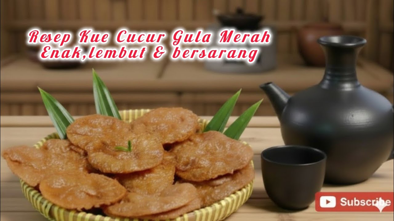 Resep Kue Cucur Gula Merah#kuecucurgulamerah#kuebasahtradisional#kuejajananpasar#hanyatakaransendok