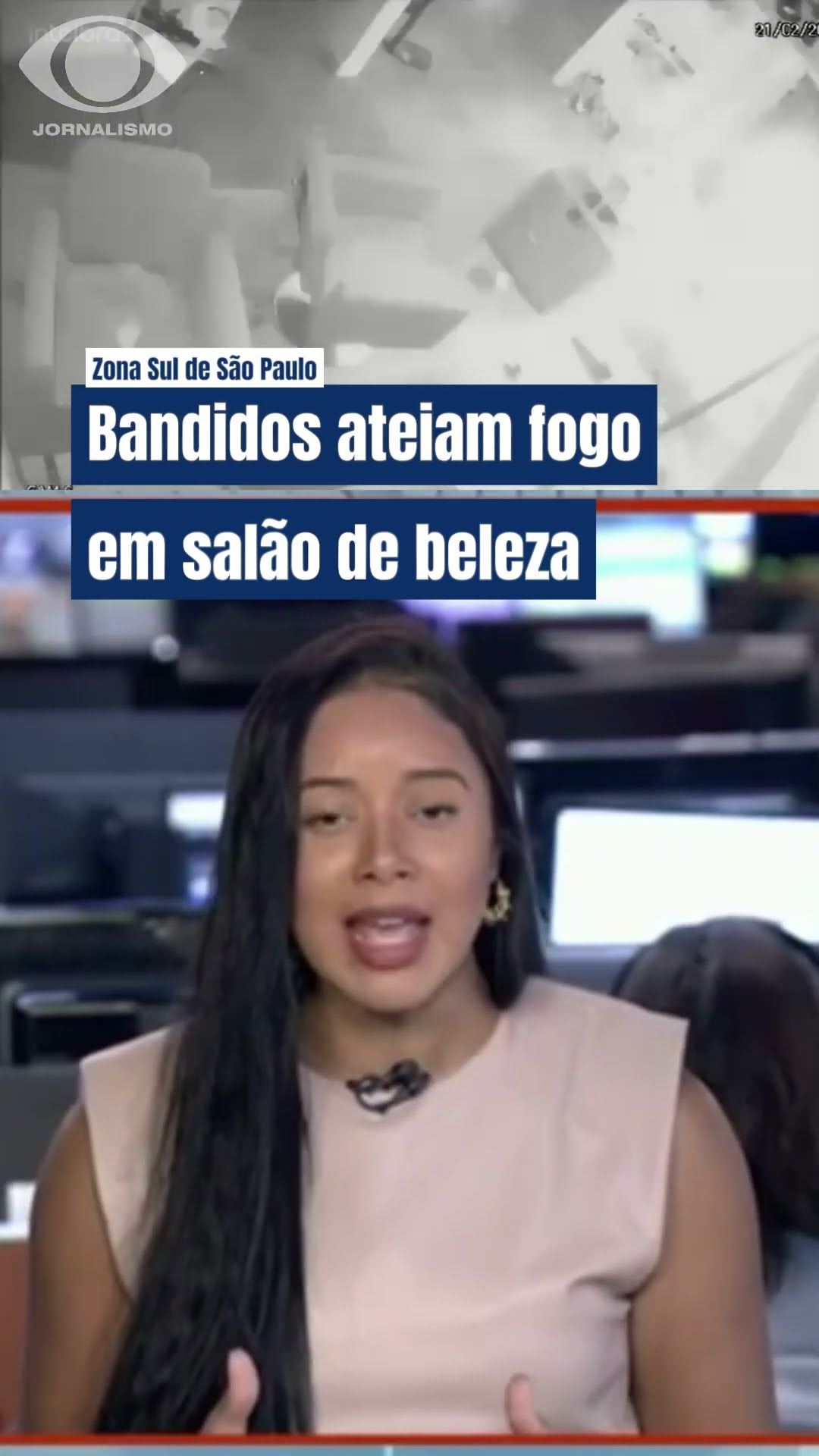 Criminosos invadem salão de beleza, ateiam fogo e fogem, na Zona Sul de SP #shorts