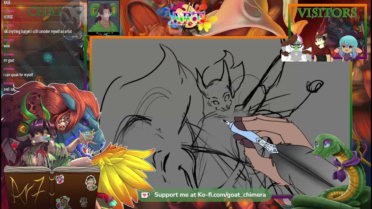 (18+)(commsopen) working on qilins a thingie