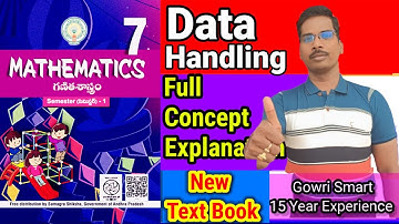 7th Class Maths(2024-25) New Syllabus|| Chapter-3|| Data Handling Full Concept|| Must Watch #viral