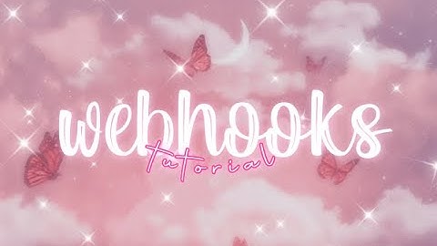 Discord Webhooks Tutorial :; 🖤 ~ Angelic Aesthetic ~