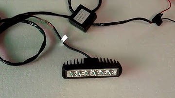 Bosstar Strobe Remote Control Wire Harness