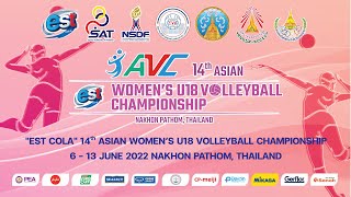 THA - JPN / SEMI-FINALS / AVC WOMEN’S U18 2022