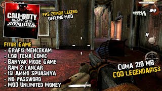 Call Of Duty Legend !! Game FPS Zombie Offline Mod || Call Of Duty Black Ops Zombie Mod Terbaru 2023 screenshot 2