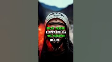 Inilah alasan kenapa nabi isa yg membunuh dajjal #mediaislamchannel