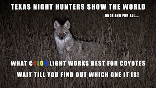 What COLOR works best for night hunting? You'll never guess which one! Night Crew S5E8