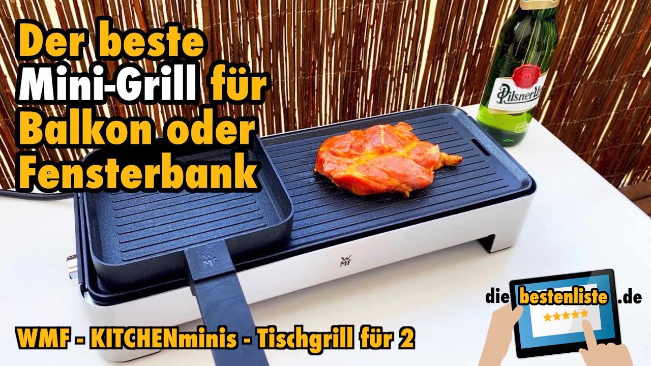 Eierkocher für 1-2 Eier 1000 W /& Küchenminis 2-Eier-Kocher 250 W kleiner Elektrogrill mit kompakter Grillfläche WMF Küchenminis Tischgrill für 2 mit Gemüsepfännchen