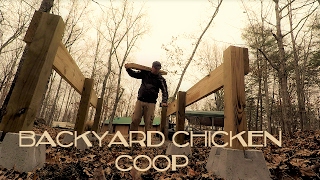 Backyard chicken coop build part 1. This will be a series of videos following the build of my chicken coop from start to finish. The 