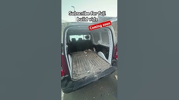 Turning this £200 Berlingo into a micro campervan!  #microcamper #vanlife #campervan subscribe!