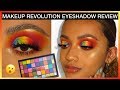 MAKEUP REVOLUTION MAXI RELOADED PALETTE TESTING AND REVIEW | MONSTER MATTES