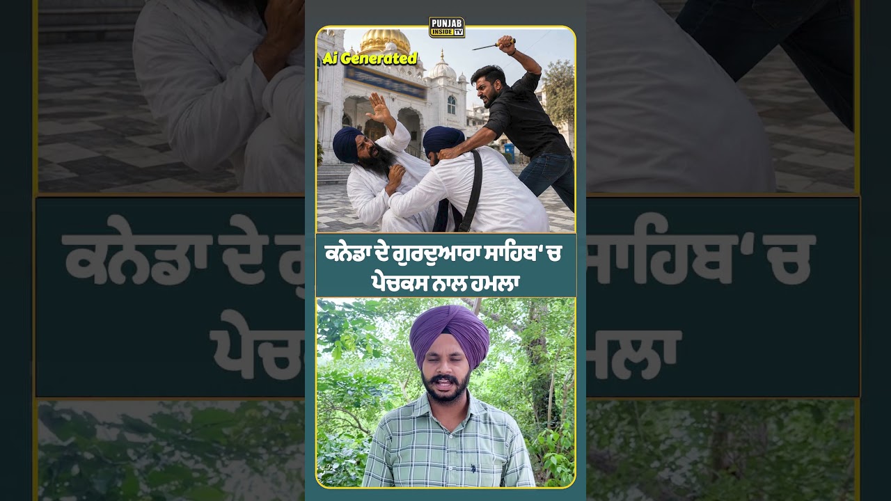 ਕਨੇਡਾ ਦੇ ਗੁਰਦੁਆਰਾ ਸਾਹਿਬ ‘ਚ ਪੇਚਕਸ ਨਾਲ ਹਮਲਾ