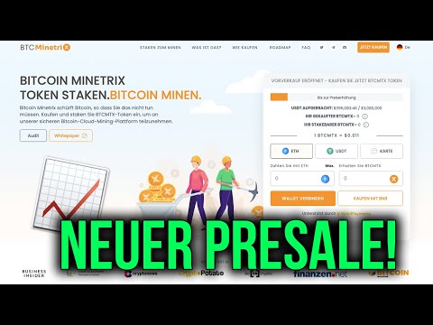 Bitcoin Minetrix Vorstellung🚀 (Jetzt Schnell Kaufen?) | BTCMinetrix