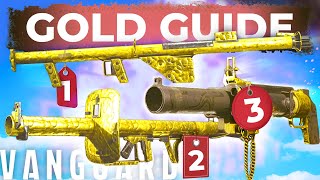 Gold Launchers FAST | Vanguard Gold/Dimond Camo Guide | M1 - Panzerschreck - MK11 Launcher