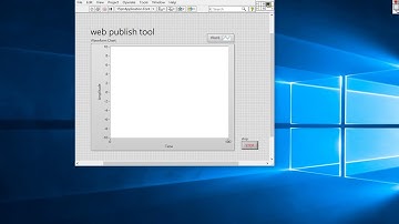 54. LabVIEW - Web publish tool