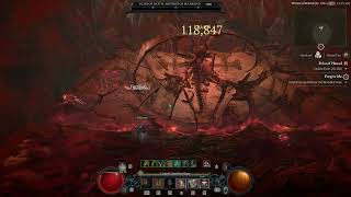 Hardcore lilith kill, season 3 Barbarian, diablo 4