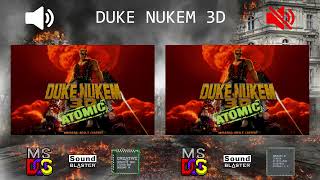 [Old Videogame Music Comparison] Duke Nukem 3D (CQM vs EMU8801 - Sound Blaster 32 PnP CT3670)