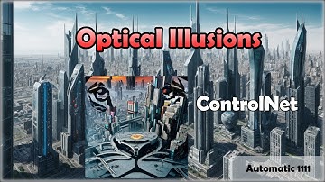 Optical Illusions with ControlNet - Stable Diffusion (Automatic 1111)