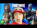 PREDATOR vs TERMINATOR in FORTNITE with HobbyGaming