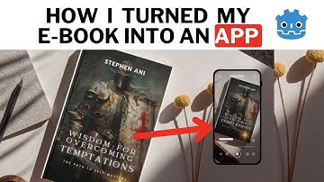 The Easiest way to turn an Ebook into an App - Godot Engine