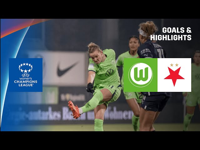 Slavia Prague vs. Wolfsburg  UEFA Women's Champions League 2022-23  Matchday 2 Full Match 