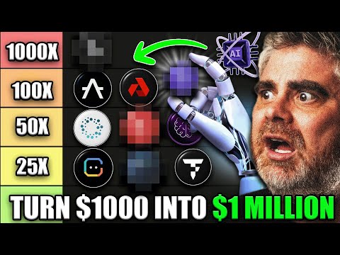 🔥Top 8 AI Coins for 10X Gains 2024🔥[Altcoins to BUY NOW]