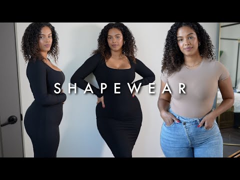 ⧽⧼ SHAPEWEAR & Weight Gain // Try-on Haul ⧽⧼ with Skims