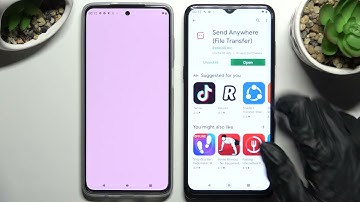 How to Transfer files from Motorola Moto G52 to an Android Device - Send Anywhere App