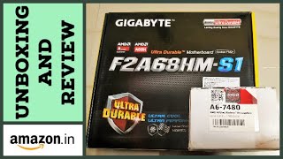 GA-F2A68HM-S1 & AMD A6 7480 Processor Full Review | Under Rs 5000 | PC Assemble Guide - In Hindi