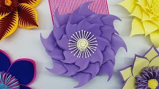 Giant Paper Flower for a DIY Wedding Backdrop - Craft Tutorial – Smile  Mercantile Craft Co.