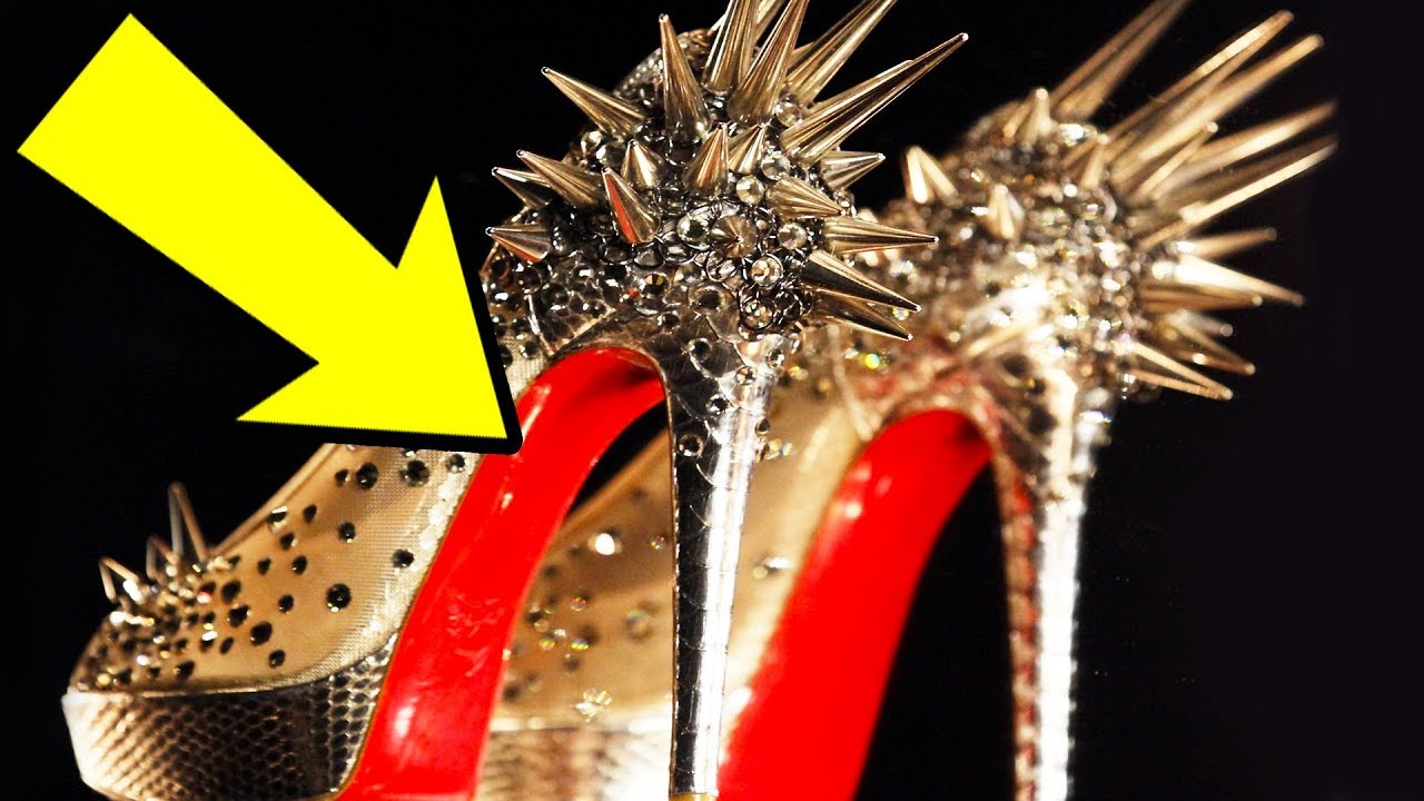 ¿Por qué los zapatos Louboutin son tan caros y rojos?