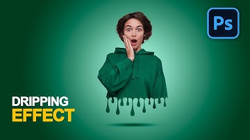 Dripping Effect - Photo Editing Tutorial | Photoshop Beginner Tutorial 2025