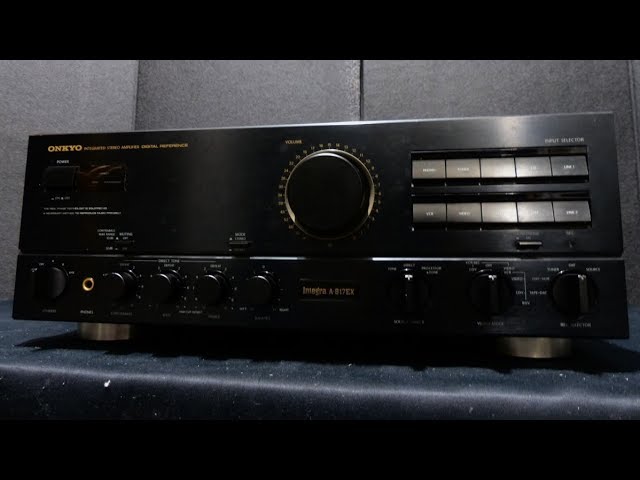 後日登場予定 ONKYO A-817EX 昔、1番よく売っていたアンプです - YouTube